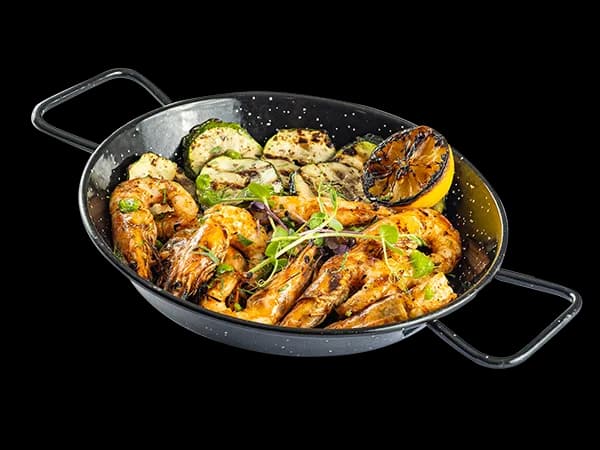 Creveți la grill
